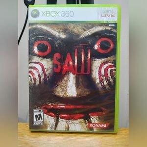 Saw Microsoft Xbox 360 2009 CIB Complete With Manual Rare Konami